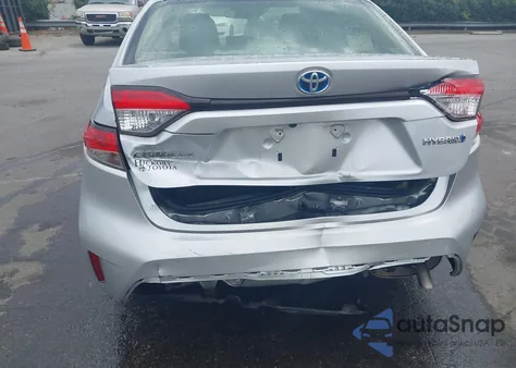 2020 Toyota Corolla Hybrid Le from USA, damaged, VIN JTDEBRBE9LJ014569